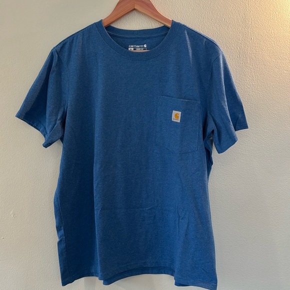 Carhartt Other - Men's Carhartt Blue Loose Fit Pocket Tee Shirt Short Sleeve Size XL